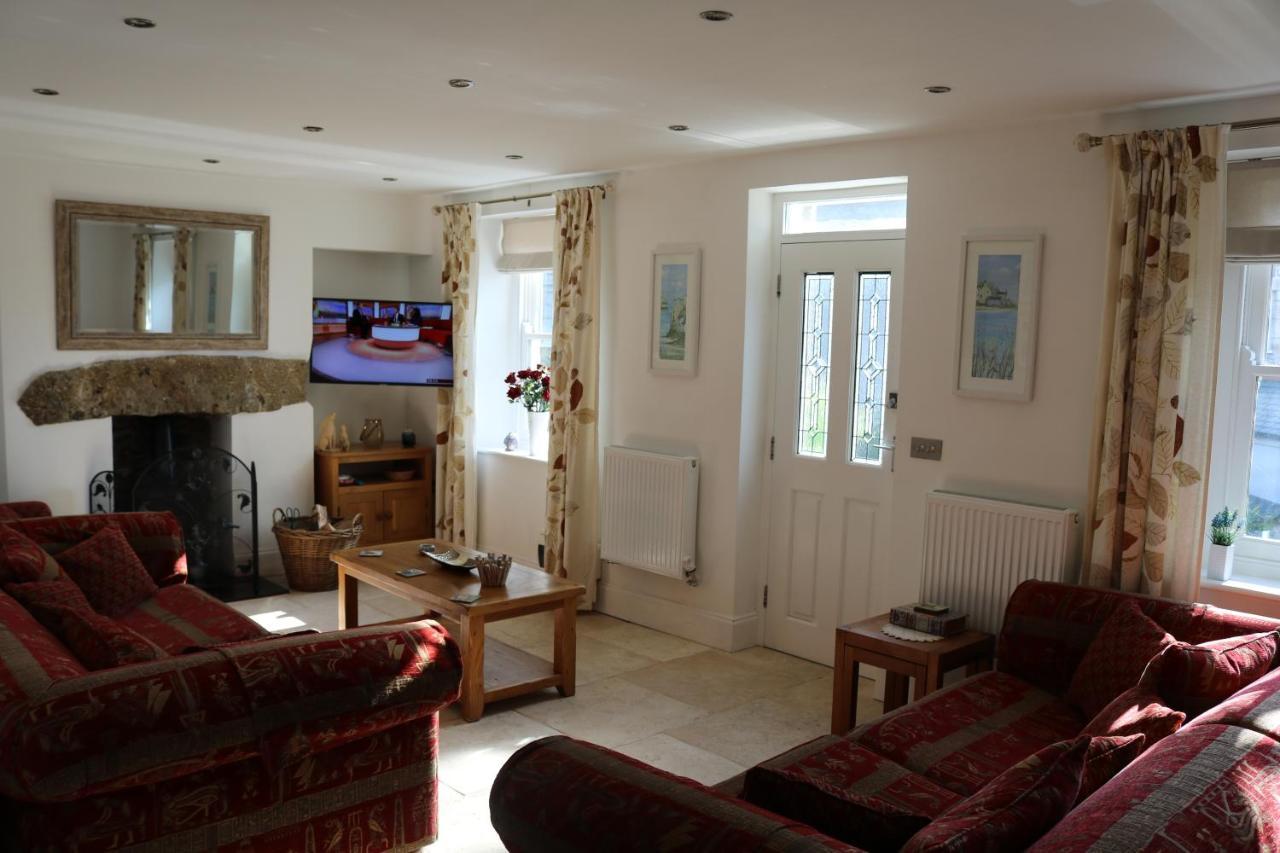 Large Cottage, 3 Beds All En-Suite, Small Village Location Overlooking Mousehole Penzance Exterior foto